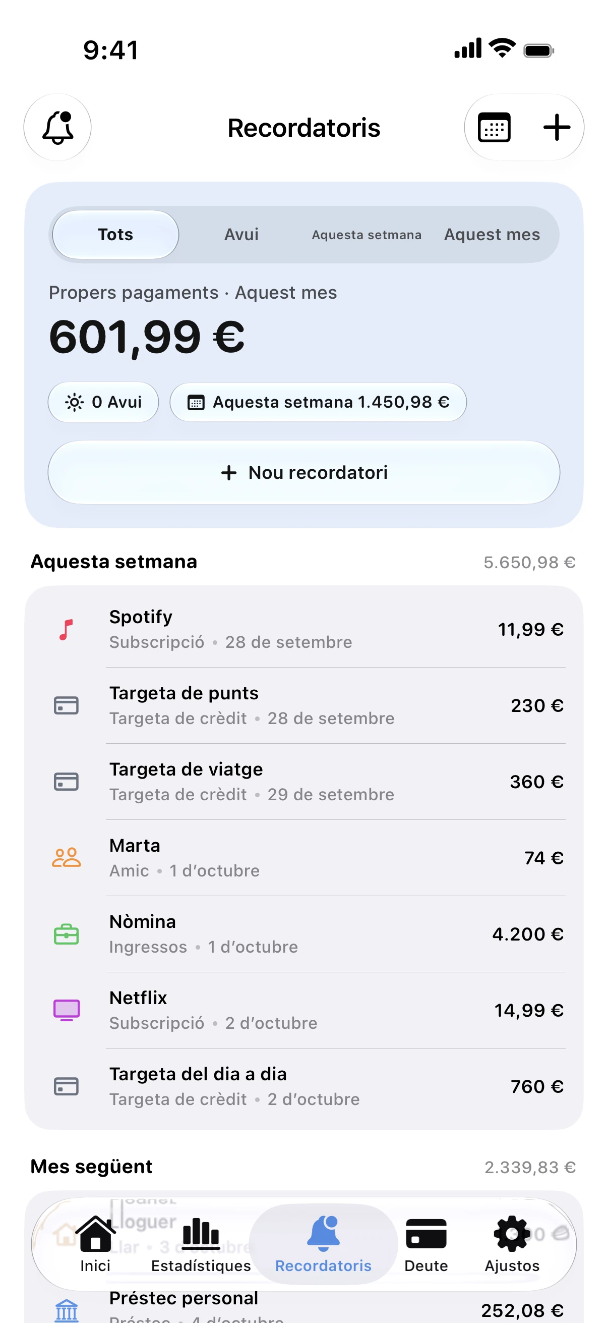 Com controlar i retallar les teves subscripcions