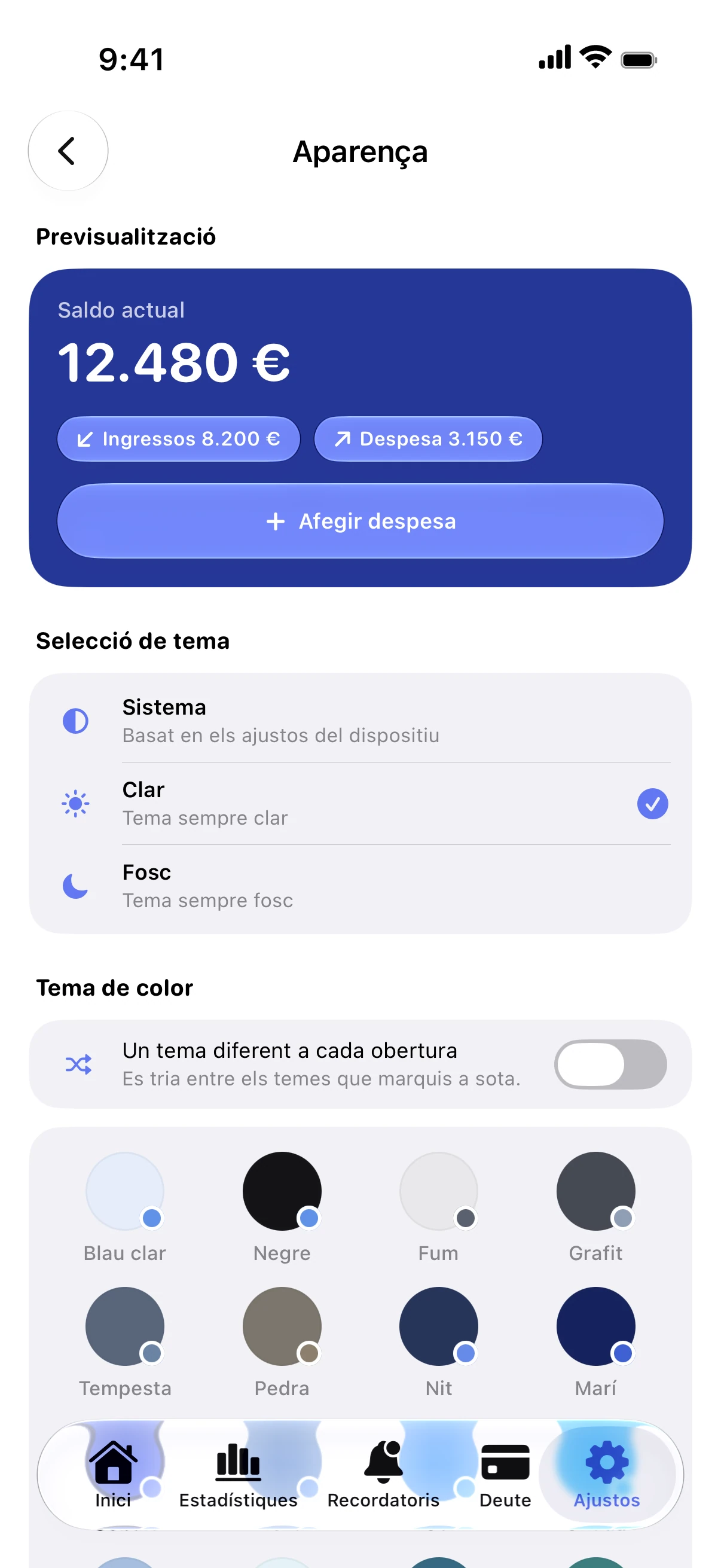 Spendry: Aparença
