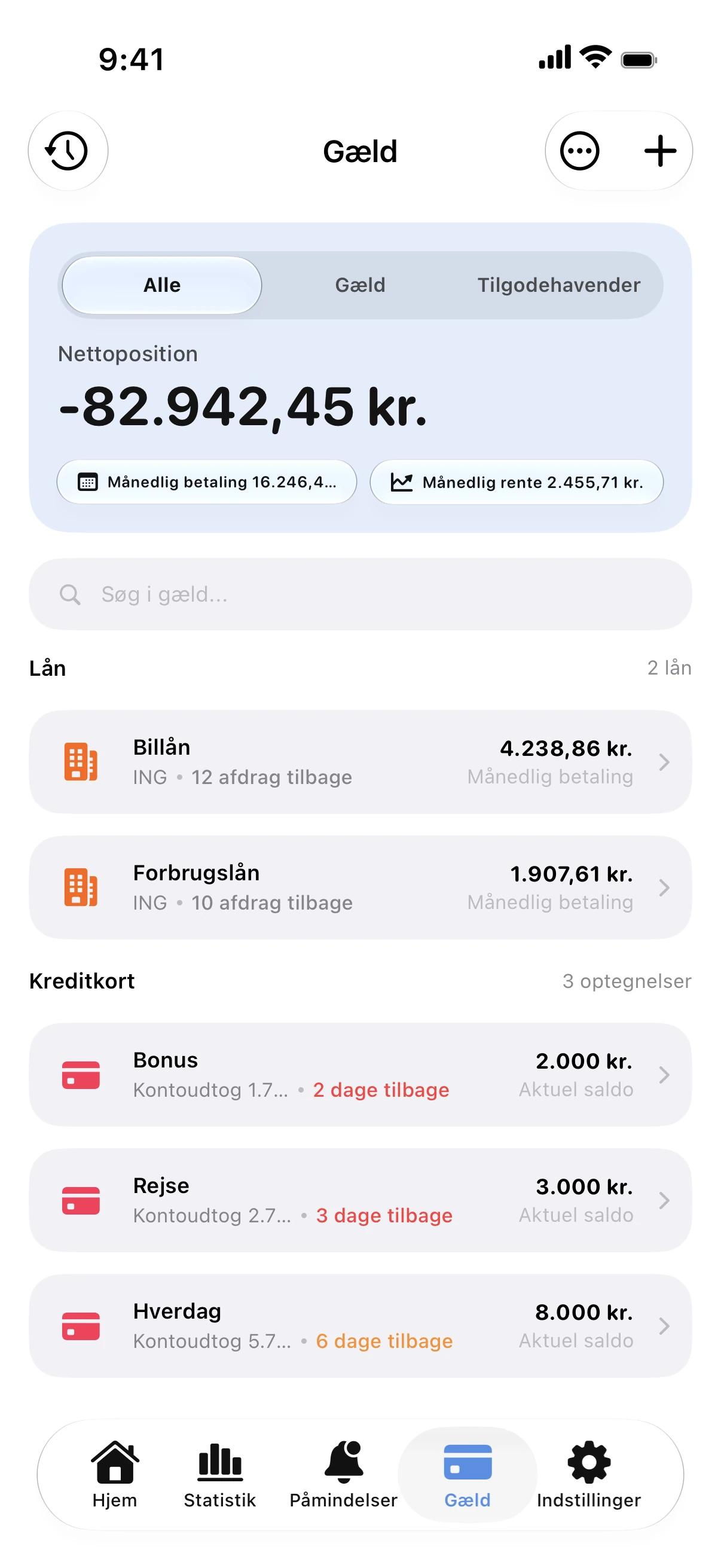 Hvad der sker, hvis du kun betaler mindstebeløbet