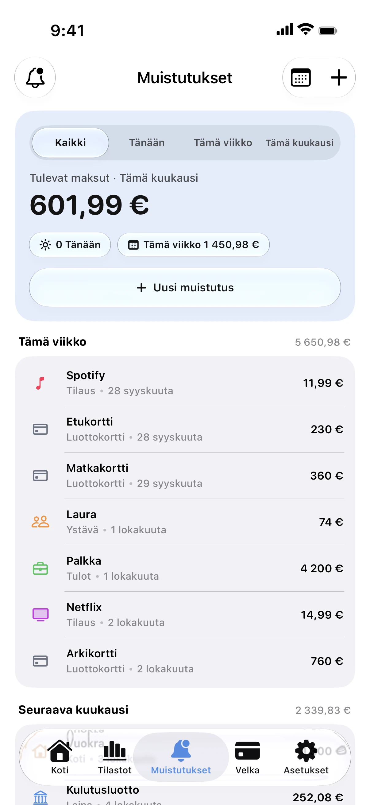 Miten seurata ja karsia tilauksiasi