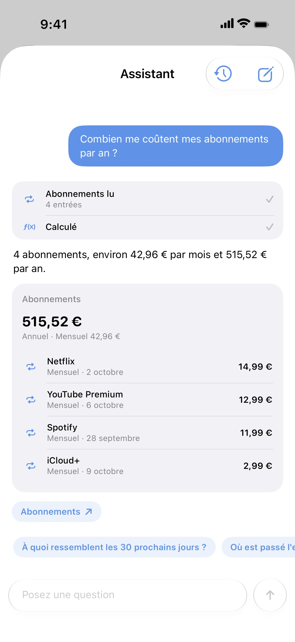 Spendry: Assistant