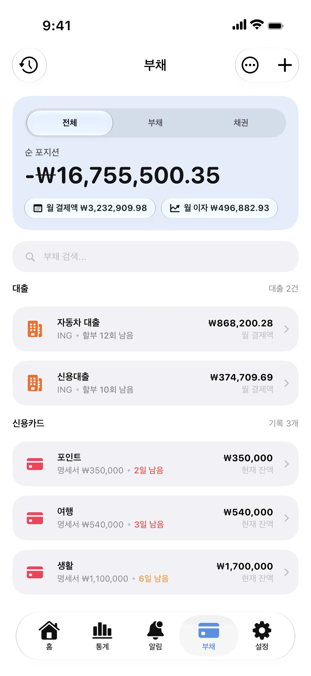 신용카드 최소 금액만 결제하면 생기는 일